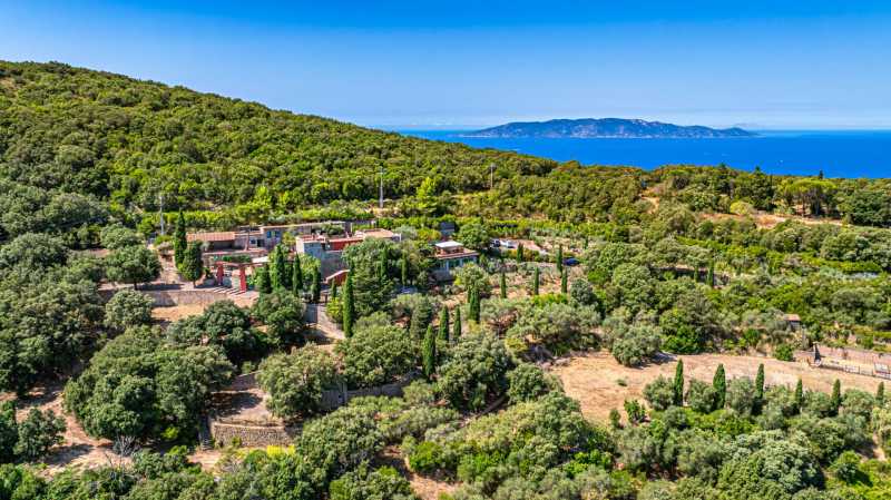 Villa Joe Pomodoro med havudsigt i Monte Argentario