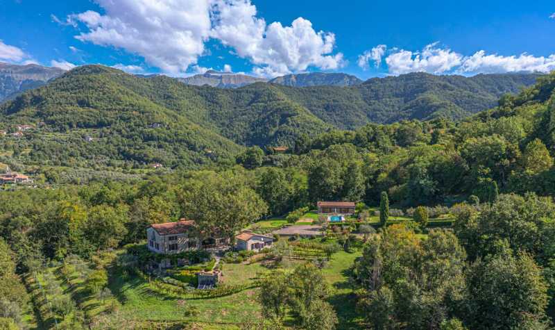 Luksusvilla i Bagnone, Toscana, til salg