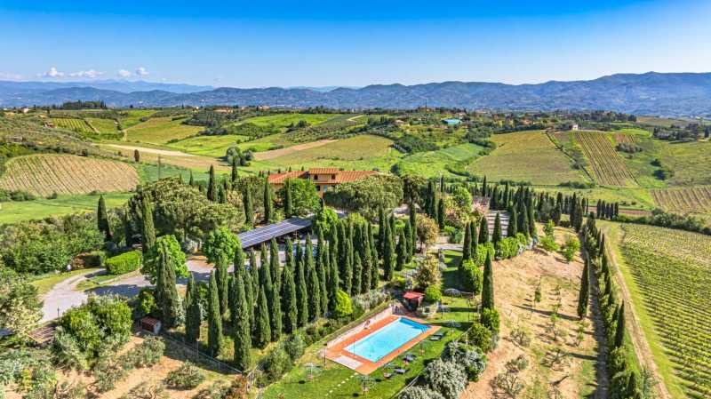 Til salg vidunderligt vingård i Chianti, Toscana