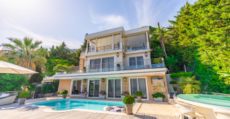 Villa ved havet i Roquebrune-Cap-Martin