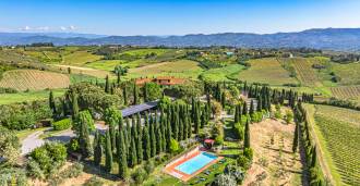 Til salg vidunderligt vingård i Chianti, Toscana