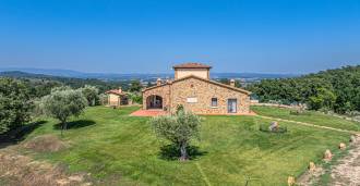Privat residens med fantastisk udsigt over Toscana