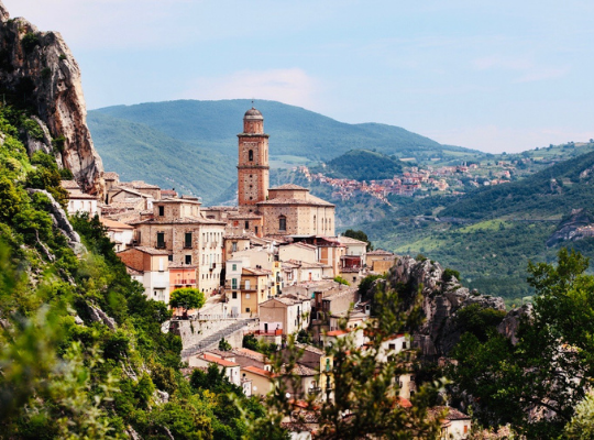 Abruzzo. Provins i Italien 2021