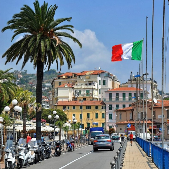 Liguria-provinsen Italien 2021