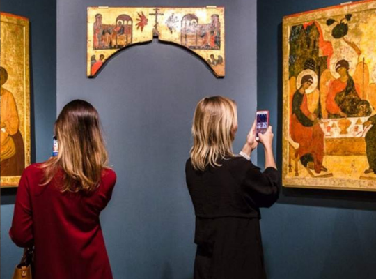 Et museum med russiske ikoner åbnede i Uffizi-galleriet i Firenze